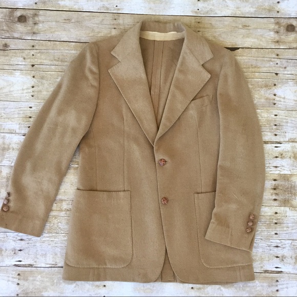 Other - Men’s Vintage Tan Wool Blazer / Sport Coat